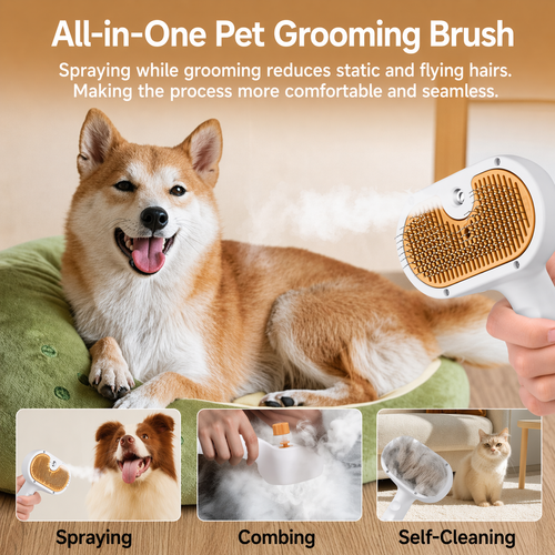All-in-One Pet Grooming Brush