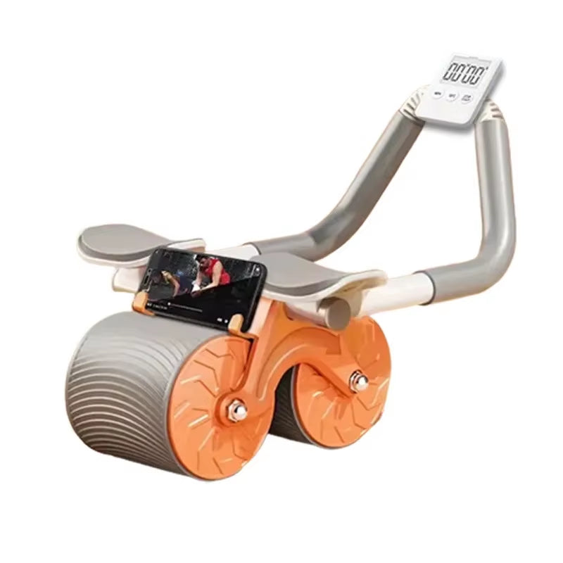 Elbow Support Plank Support Abdominal Wheel Automatic Rebound Abdominal Muscle Wheel Fat Burning Home Fitness Equipment