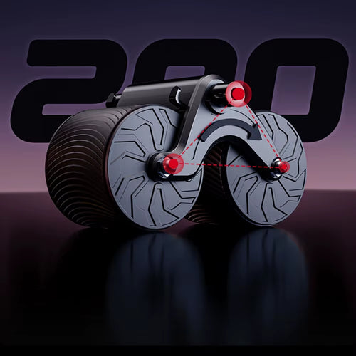 Elbow Support Plank Support Abdominal Wheel Automatic Rebound Abdominal Muscle Wheel Fat Burning Home Fitness Equipment